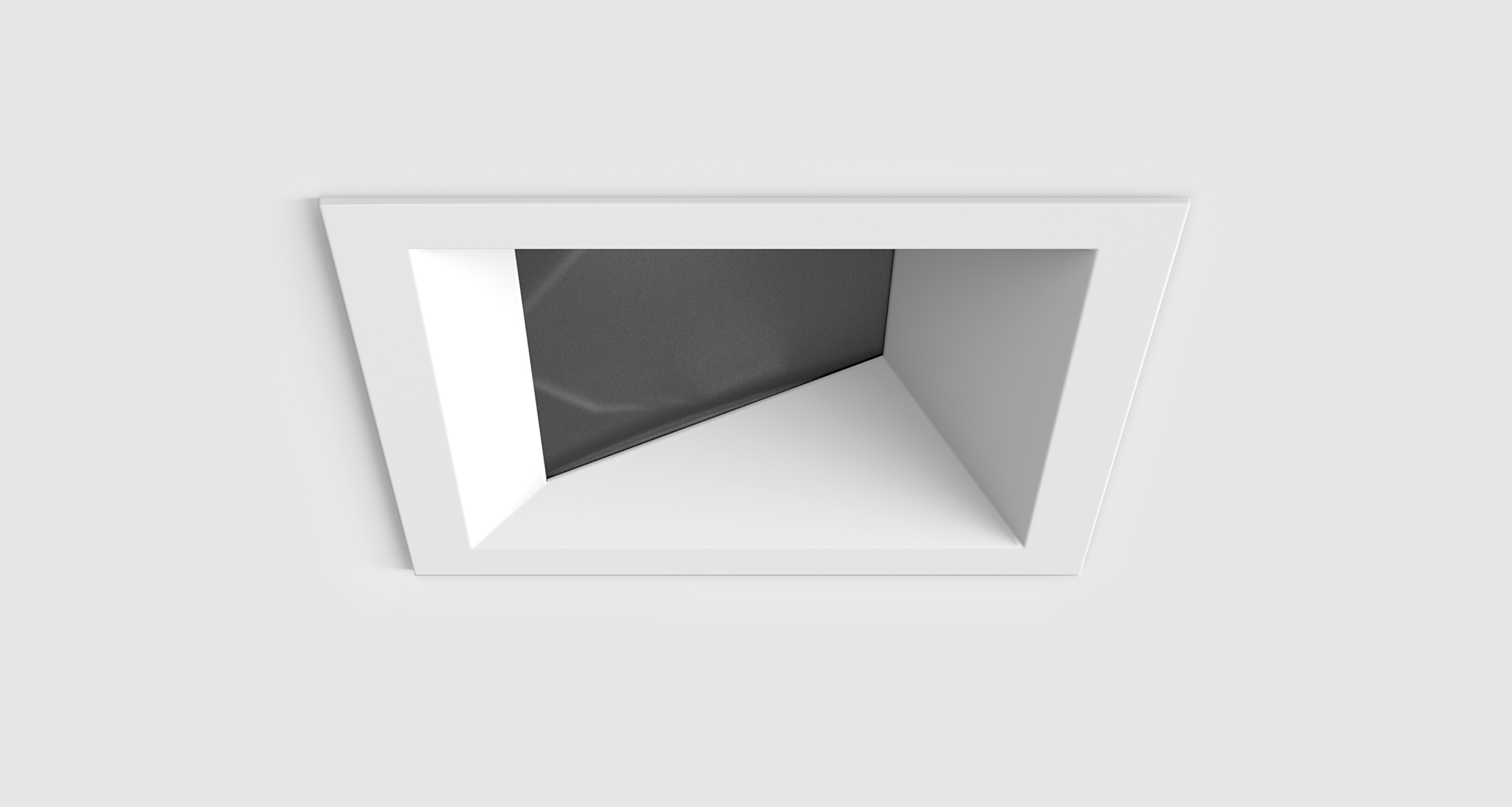 D3 Square Wall Wash Downlight Ketra
